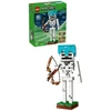 LEGO® Minecraft® Skeletas, vaizdo žaidimo tematikos dekoras, žaislas, žaidimo suvenyras, 21594