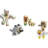 LEGO® Minecraft® Vištų raitelis ir užpuolimas dykumoje 21592