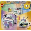 LEGO® Muzikos tematikos dekoras: pianinas su kate