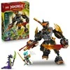 LEGO® NINJAGO® Cole misijos robotas ir drakono pavidalo Zane 71854