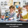 LEGO® NINJAGO® Du robotai-titanai veiksmo figūrėlės 71870