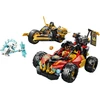 LEGO® NINJAGO® Kai ir Cole kombinuotosios transporto priemonės 71864