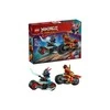 LEGO® NINJAGO® Kai motociklo lenktynės Rinkinys su 2 nindzių motociklais ir 2 minifigūrėlėmis 71838