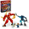 LEGO® NINJAGO® Kai stichijos ugnies robotas (71808)