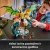 LEGO® NINJAGO® Lemiama drakonų kova Rinkinys 71872
