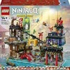 LEGO® NINJAGO® miesto turgavietės 71799 Konstravimo rinkinys (6 163 detalės) 71799