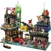 LEGO® NINJAGO® miesto turgavietės 71799 Konstravimo rinkinys (6 163 detalės) 71799