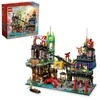 LEGO® NINJAGO® miesto turgavietės 71799 Konstravimo rinkinys (6 163 detalės) 71799