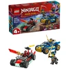 LEGO® NINJAGO® Rogue ir Drikso lenktyninių automobilių kova 71840