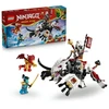 LEGO® NINJAGO® Zilvar ir drakonas-pabaisa Grimtak 71863