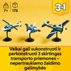 LEGO® Creator 3in1 Orlaivis: lenktyninis lėktuvas (31160)