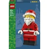 LEGO® padidinta Kalėdų Senelio minifigūrėlė, kalėdinis žaislas ir dekoracija 40820