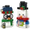 LEGO® sniego senio žaisliukai, kalėdinis dekoras, šventiniai žaisliukai 40812