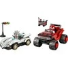 LEGO® Sonic the Hedgehog™ Sidabrinis automobilis prieš Knuckles sunkvežimį monstrą 77118