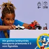 LEGO® Sonic the Hedgehog™ Sidabrinis automobilis prieš Knuckles sunkvežimį monstrą 77118