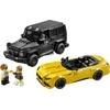 LEGO® Speed Champions automobiliai Mercedes-AMG G 63 ir Mercedes-AMG SL 63, 2 konstruojami modeliai 76924