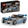 Speed Champions LEGO® Speed Champions „Greiti ir įsiutę 2“ „Nissan Skyline GT-R (R34)“ 76917 (319 dalių) Rinkinys 76917