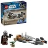 LEGO® Star Wars™ Mandaloriečio ir Grogu greitaeigis motociklas 75436