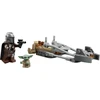 LEGO® Star Wars™ Mandaloriečio ir Grogu greitaeigis motociklas 75436