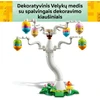 LEGO® Velykų kiškio ir viščiuko margučių medžioklė Žaisliniai gyvūnai Konstravimo rinkinys 40808