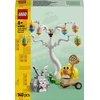 LEGO® Velykų kiškio ir viščiuko margučių medžioklė Žaisliniai gyvūnai Konstravimo rinkinys 40808
