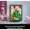 LEGO® Wicked Emerald City kabinamas meno kūrinys 75685
