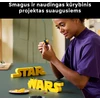 LEGO® Žvaigždžių karų konstruojamas Star Wars™ logotipas 75407