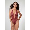 Obsessive Body Basic Instinct Lace Bodysuit Gold Details S/M