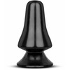All Black All Juodas Model 05 Intimate Plug 12 cm - Compact, Wide Design