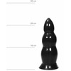 All Black All Juodas Model 5509 Intimate Plug 23 cm - Flexible Juodas Design