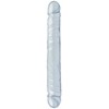 Doc Johnson Crystal Jellies JR. Double Ended Flexible Model 30cm Clear