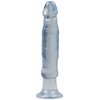 Doc Johnson Crystal Jellies 6" Flexible Intimate Tool Clear