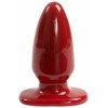 Doc Johnson Raudona Boy Large Anal Plug - Body-Safe Antibacterial Material