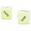 Loving Joy Glow-in-the-Dark Intimate Dice Game - Multi-Action Set