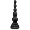 Kiotos Cone Shape Silicone Model with Beaded Structure Juodas 16.5 cm