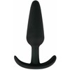 EasyToys Silicone Intimate Plug L Juodas - Ergonomic Flexible Design