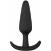 EasyToys Silicone Plug S Juodas - Compact Flexible Intimate Priedas