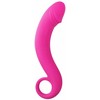 EasyToys Silicone Curved Prostate Massager Juodas 16 cm - Ergonomic Shape