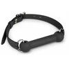 EasyToys Silicone Bit Gag - Adjustable Comfort Model, Juodas
