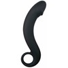 TOYZ4LOVERS Silicone Juodas Anal Massager Curved Prostate Model