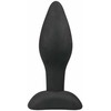 Sinner Gear Juodas Silicone Intimate Plug Small - Ergonomic Design