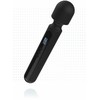 BLAQ Digital Super Wand Juodas - XL Flexible Massage Device with Ekranas