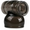 EasyToys Juodas Silicone Wand Attachment - Anatomical Extension