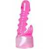 Pink Rožinė Easytoys Spiral Wand Attachment Rožinė - Flexible Silicone Priedas