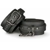 EasyToys Ankle Cuffs Faux Leather Adjustable Juodas 13-30cm