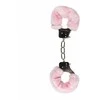 Rožinė EasyToys Plush Handcuffs Rožinė - Soft Adjustable Restraint System