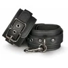 Easytoys Kajdanki-Juodas Leather Handcuffs