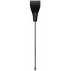 Ouch! Juodas Whip 42.5 cm - Faux Leather Handle &amp; Wide Tip Impact Tool
