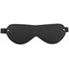 EasyToys Leather Eye Mask with Adjustable Elastic Band - Juodas