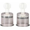 EasyToys Large Vacuum Suction Cups Set for Body Stimulation 2 pcs